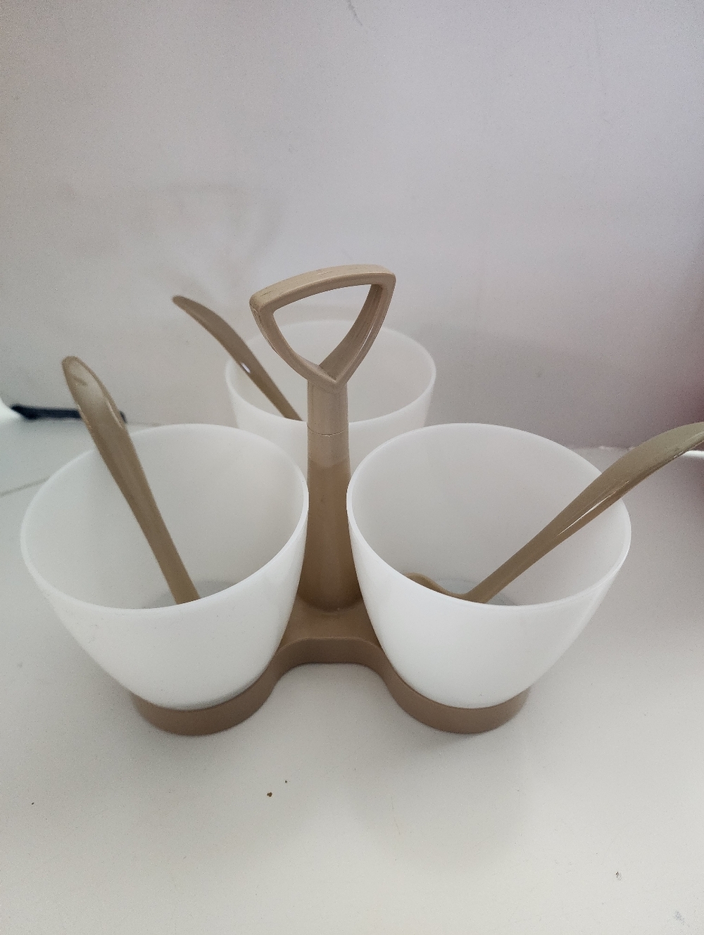 Vtg Tupperwear  Condiment Set